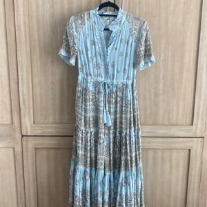 Like new Free People dress Rare Feelings Maxi dress